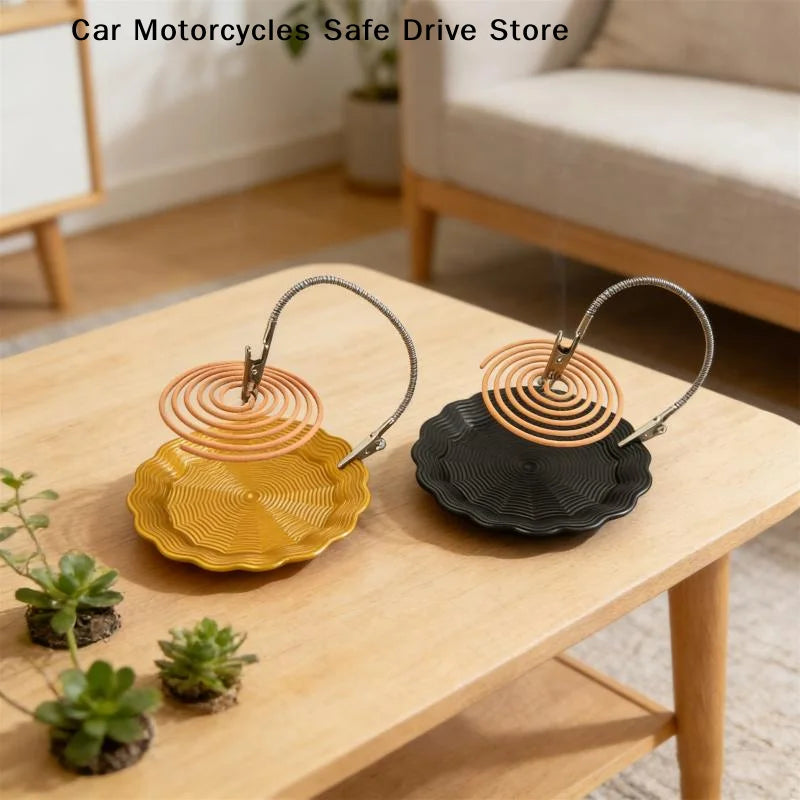 CMNew Multifunctional Iron Mosquito Coil Holder Portable Detachable