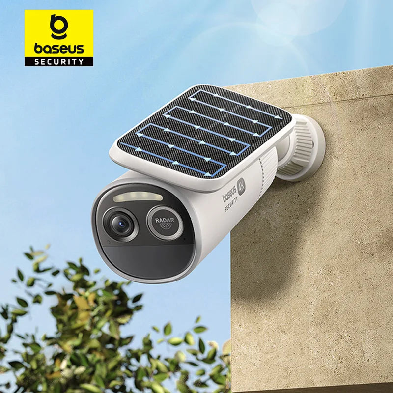 Baseus Security S2 Outdoor Camera 4K Clarity Solar Wireless Wifi