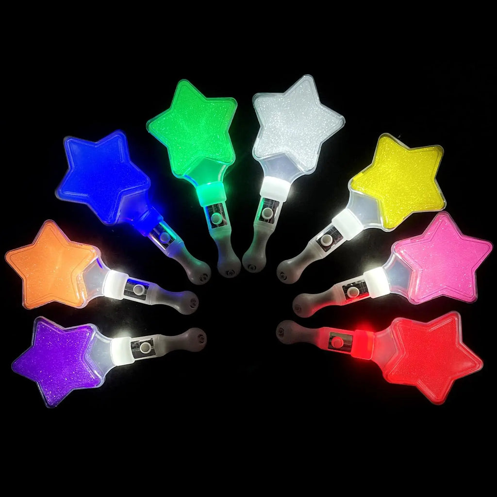 Glow Stick Star Wand Heart Shape Light Concert Party Atmosphere Props