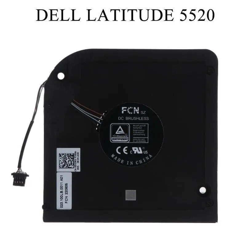 652F High Speed CPU Cooler Fan Cooling For Latitude 15 5520 E5520 3560 Zpaxo