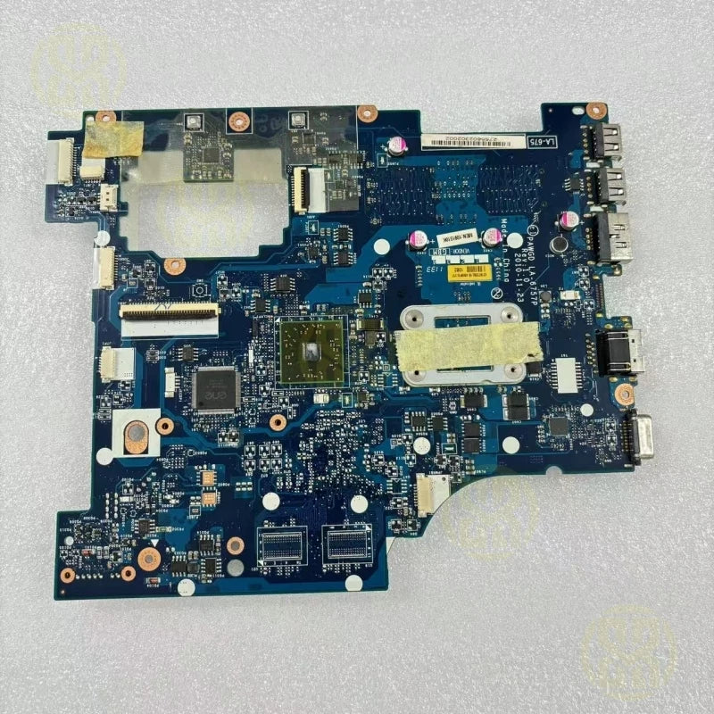LA-6757P Lenovo G575 Laptop Motherboard E-300 CPU Test Good Working