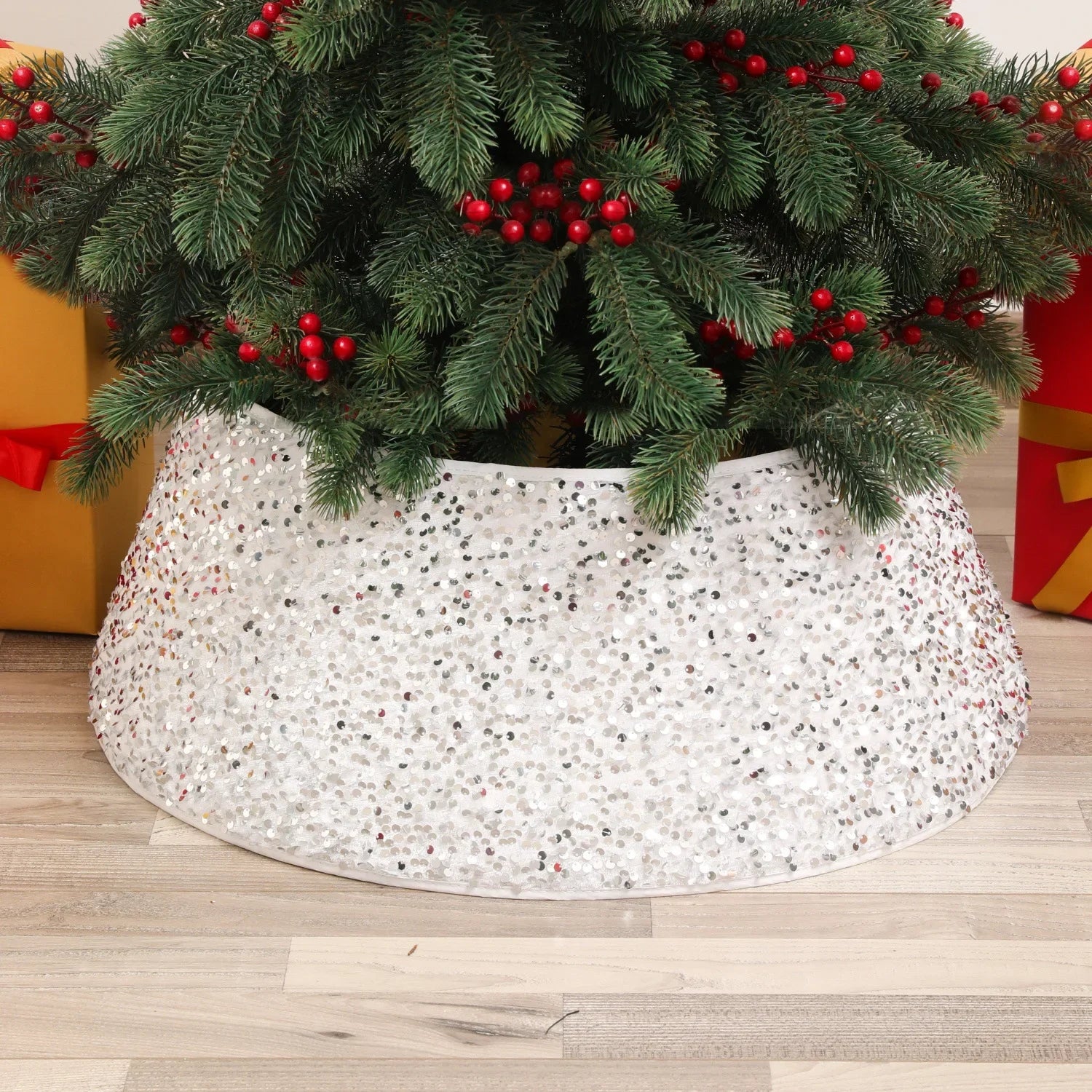 Christmas Tree Around Base Xmas 3d Dress Scene Arrangement Props
