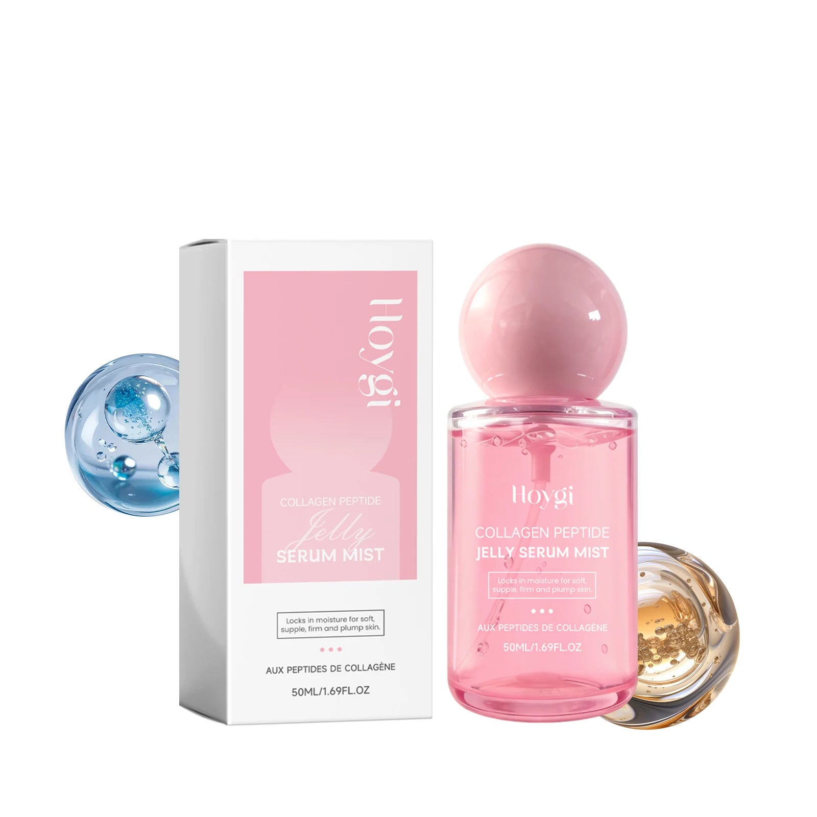 Facial Serum Mist Moisturizer Hydrating Peptide Spray Gentle & Nourishing Barrier Protection Deep Hydration Lock Anti-Dryness Zpaxo 50ml