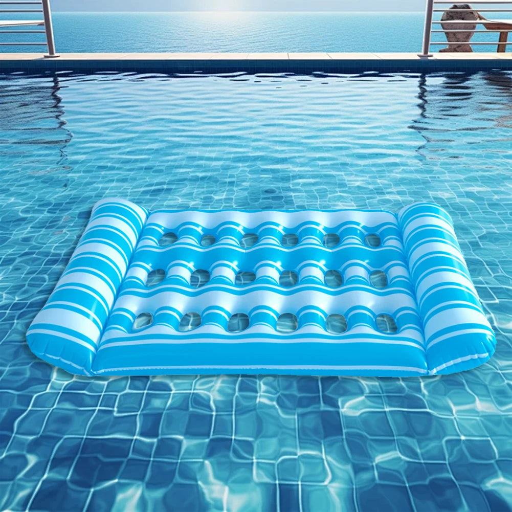 2025 Water Recliner Hammock Foldable Floating Lounger Air Mattress