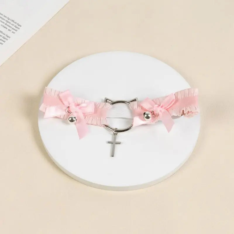 ▶1PCS Lace Love Elastic Bow Leg Ring Love Lolita Bride Leg Garter Thigh Ring Role Playing Leg Ring Wedding Sexy Garter Zpaxo style7 onesize