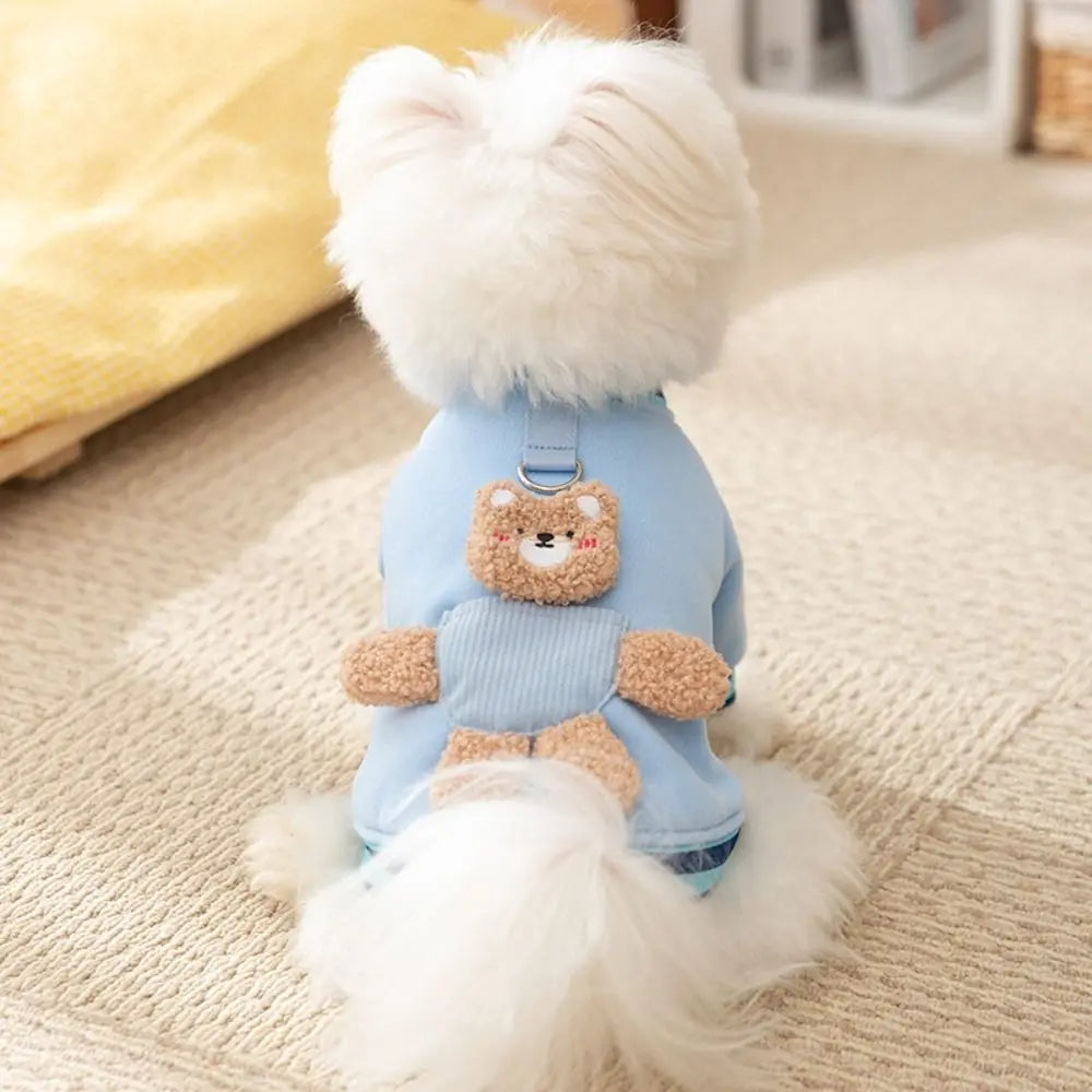 3D Fleece Dog & Cat Sweater Vest – Soft Winter Pet Clothing Pet Sweater Vest Zpaxo