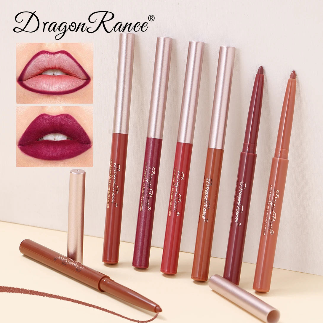 Matte Lip Liner, Three-Dimensional, Delicate and Smooth, a Must-Have for Beginners, Non-Stick, Outlines the Lip Shape, Waterproof, Easy to Apply, Versatile for Daily Use Zpaxo