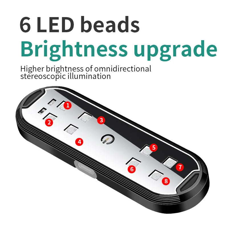 2Pcs Wireless RGB Car LED Door Lights with USB Magnetic Auto Ambient Lamp Welcome Projector and Door Sill Warning Puddle Light Zpaxo