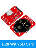 Round TFT LCD Display Module 240x240 RGB GC9A01 Driver 4-Wire SPI Zpaxo 1.28 With SD Card