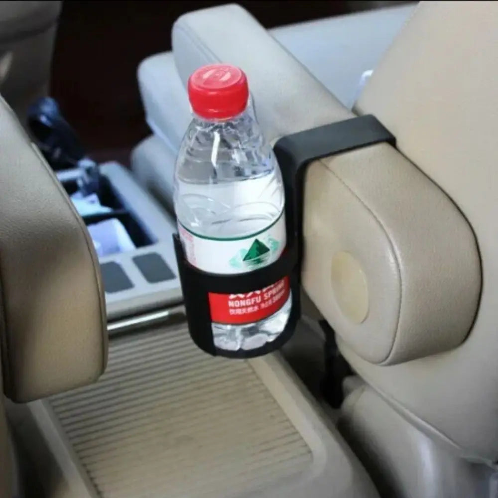 2pcs Black Car Beverage Cup Holder Portable Plastic Water Drink Cup Holder Universal Adjustable Coffee Bottle Holder Zpaxo