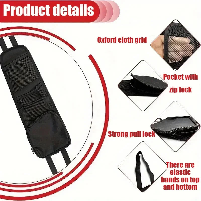 Car Seat Back Hanging Bag Oxford Cloth Waterproof Thermal Pressure