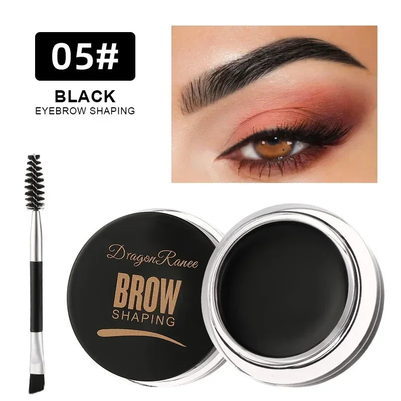 Matte Eyeliner Eyebrow Cream Gel Waterproof Long Lasting Contouring Zpaxo 5