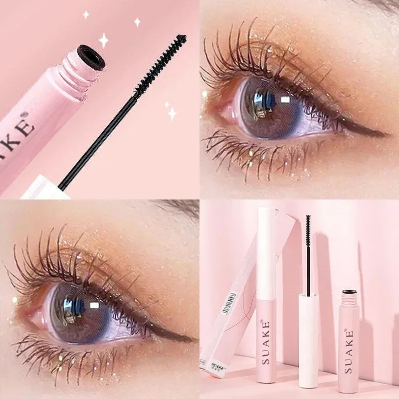Black Brown Mascara 3D Lengthens Eyelashes Extra Volume Waterproof Zpaxo