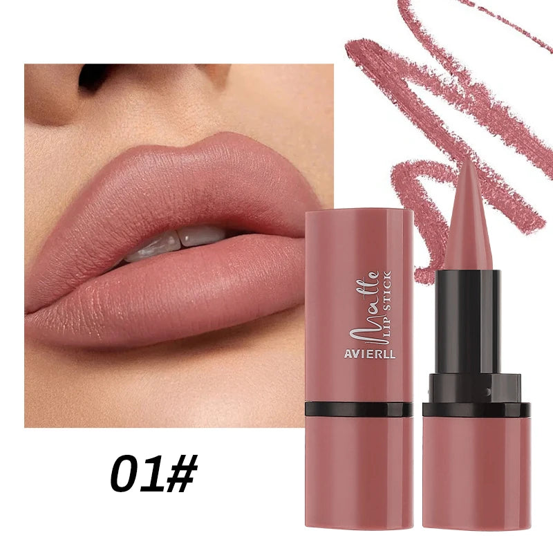 Matte Lipstick Pen Long Lasting Waterproof Moisturizing Smooth Lip Zpaxo 01