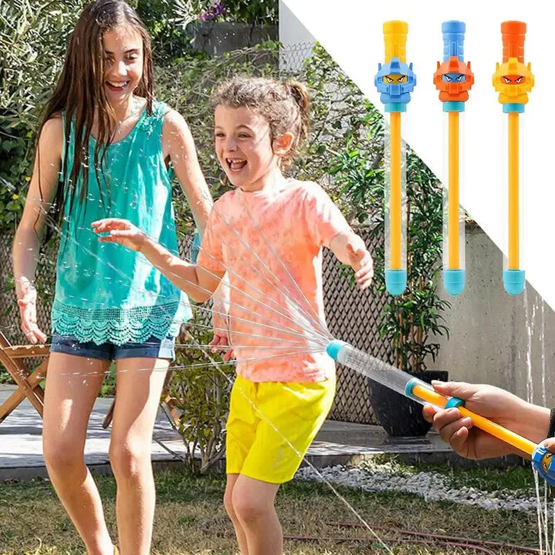 Squirt Shooter Toy Children Water Squirter Toy Pull-Out Design Liquid Fighting Game With Fountain Effect Outdoor Beach Game For Zpaxo