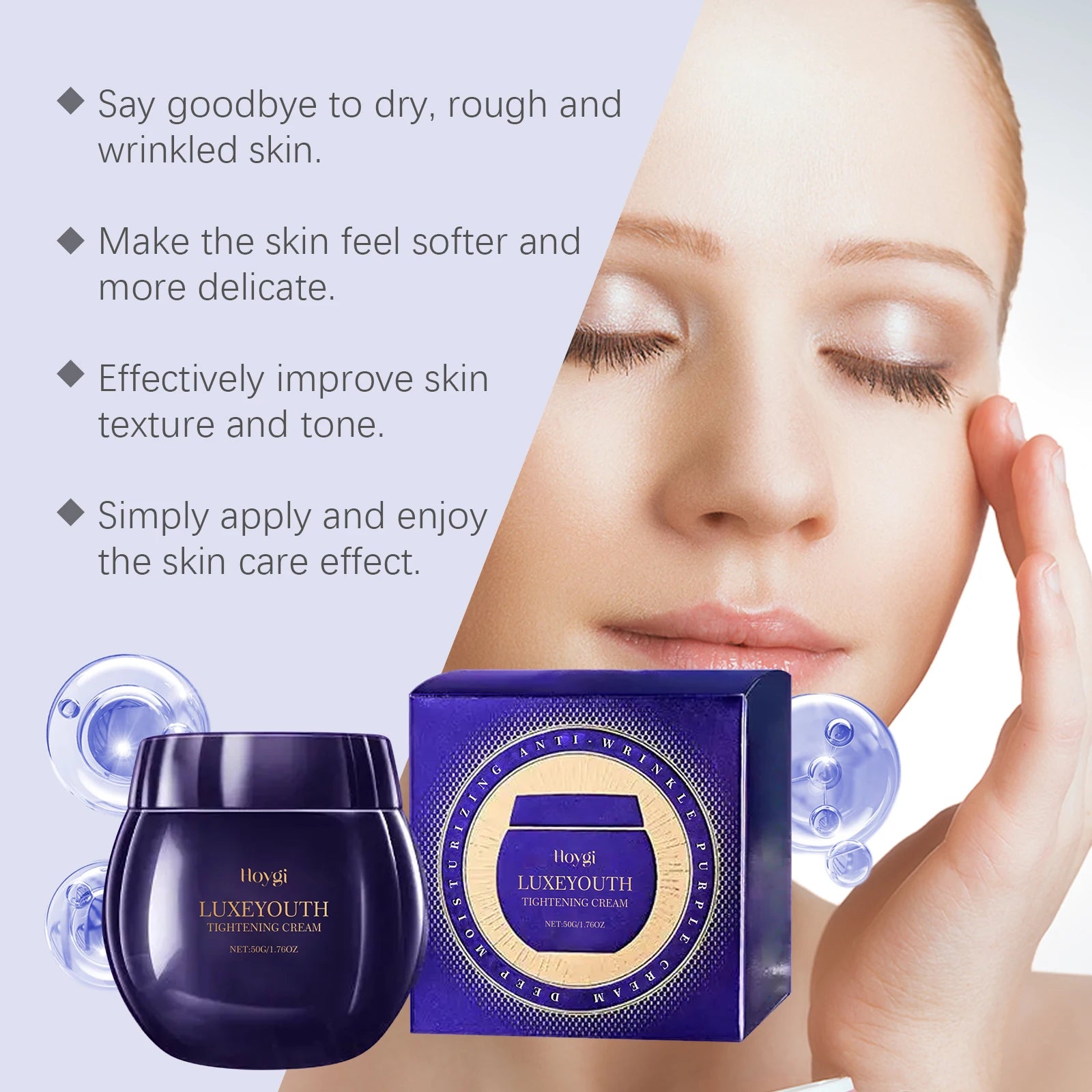 Hoygi Anti-Aging Wrinkle Cream – Firming Daily Moisturizer 50g Anti-Aging Face Cream Zpaxo