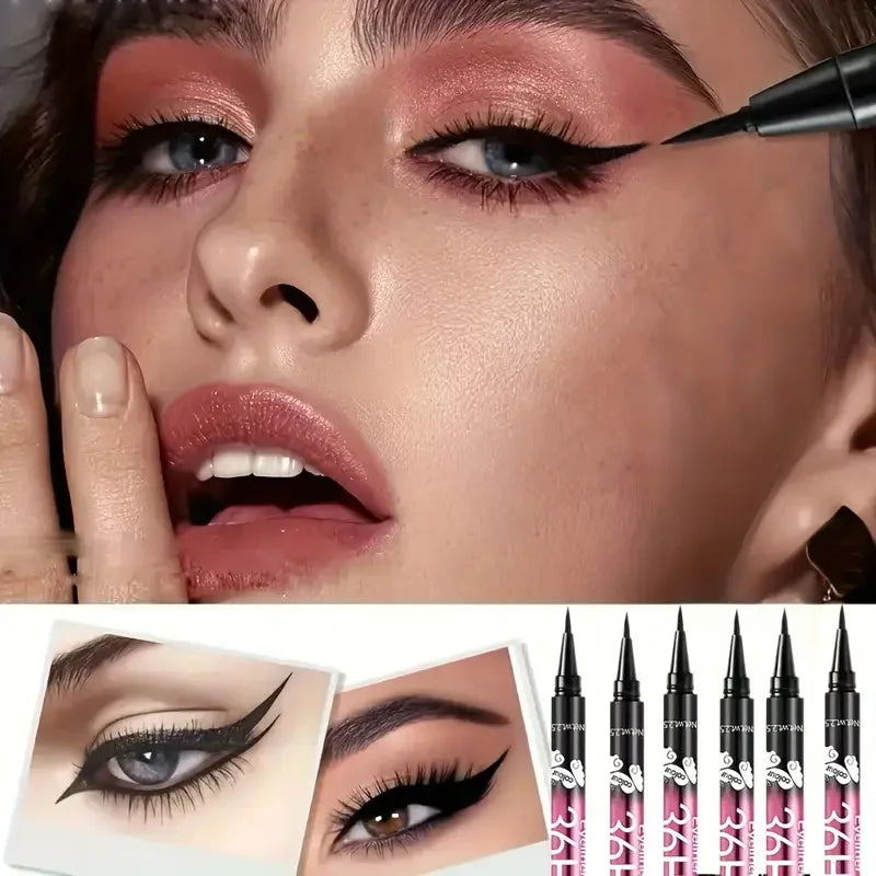 Waterproof Black Eyeliner Pencils-smudge-proof Long-lasting