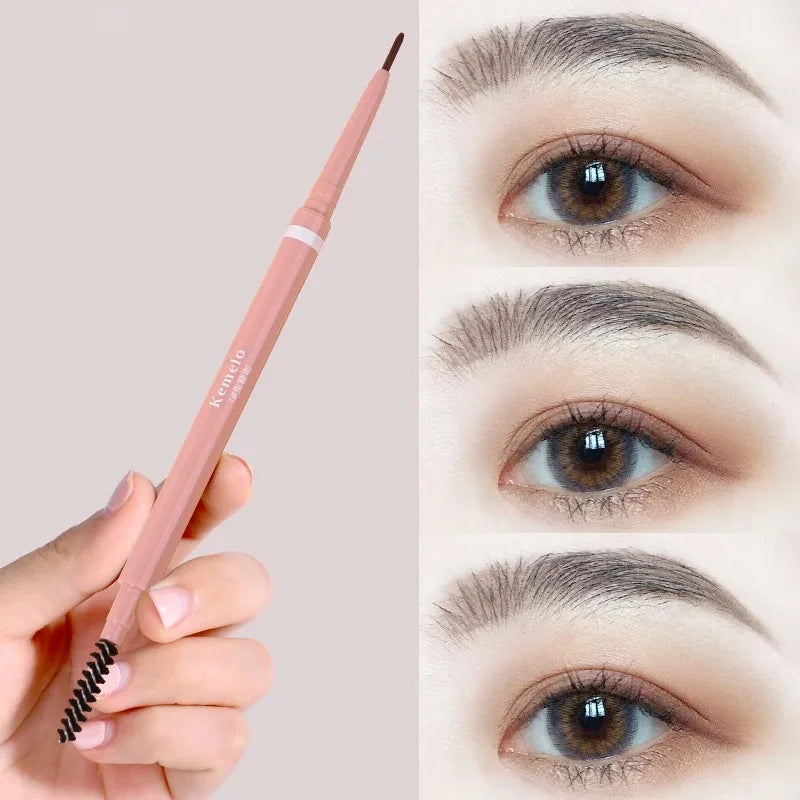 Ultra Fine Double-ended Eyebrow Pencil Waterproof Long Lasting