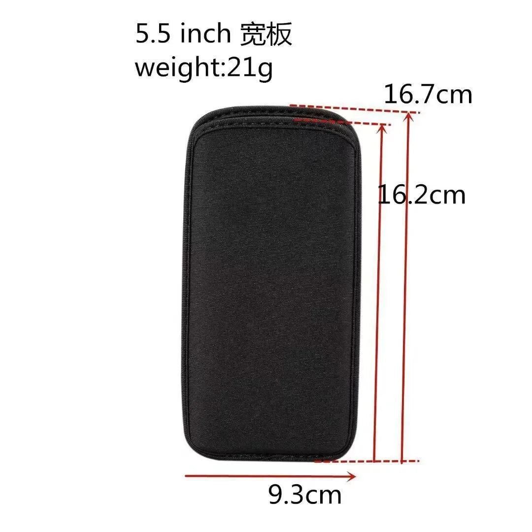 Universal Neoprene Mobile Phone Bag Pouch Iphone 13 12 11 5 5s 6 7 8 Zpaxo 16.2x9.3cm