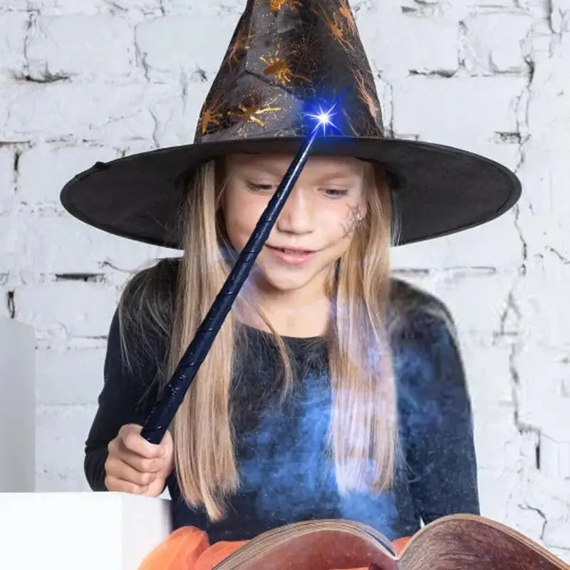 Lighting Up Wizard Wand Toys Children Witch Props Halloween