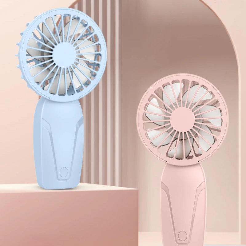 Portable Handheld Small Fan ABS Lightweight Cute Appearance USB Zpaxo