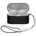 Sony WF-1000XM6 Silicone Case – Shockproof Protective Cover Earphone Case Cover Zpaxo Black