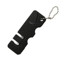 Pocket Knife Sharpener – Ceramic, Diamond & Carbide Tool Knife Sharpener Zpaxo S 2PCS Black