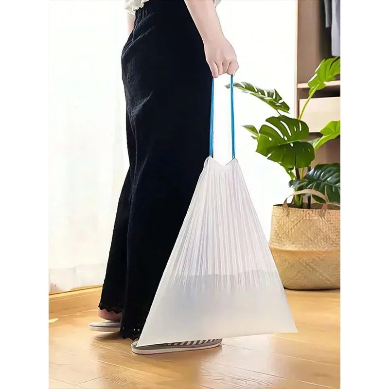 45X50 Household Garbage Bag Drawstring Large Thickening Portable Pull