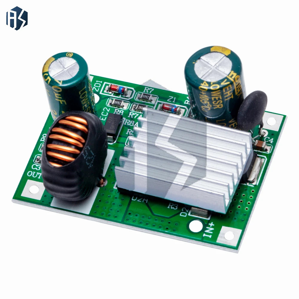 DC-DC Step Down Buck Converter Module - Non-Isolated Power Supply for 9V/12V/24V/36V/48V/72V/84V/120V to 5V/12V 3A Output Zpaxo