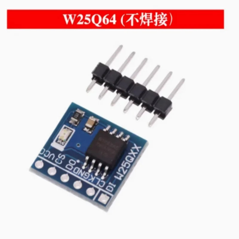 W25Q32 W25Q64 W25Q128 FLASH Storage Module SPI Interface Adapter Zpaxo W25Q64