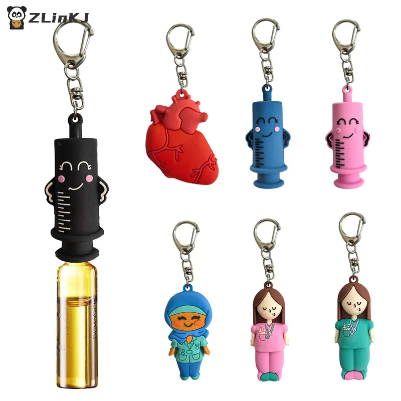 Ampoule Bottle Opener Keychain Vial Breaker Tool Nurses Doctors Zpaxo