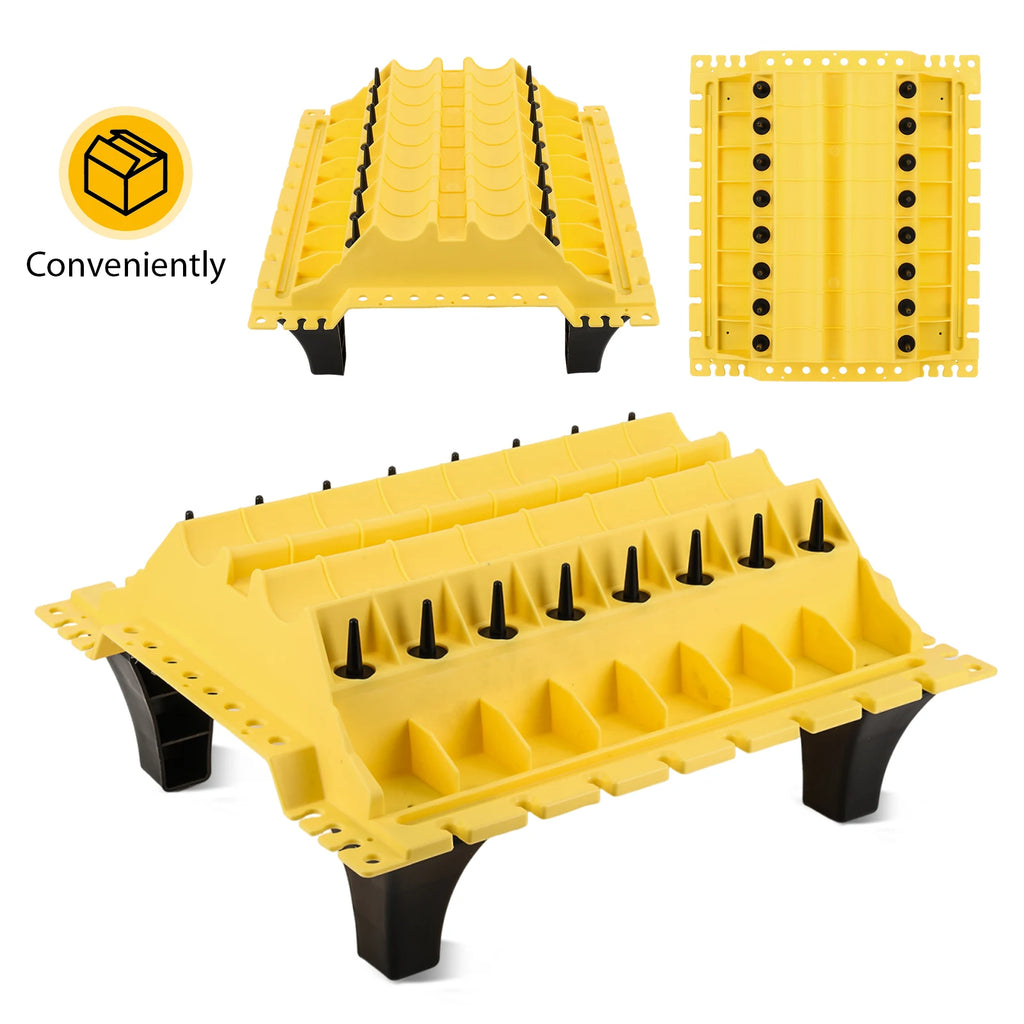 Engine Cylinder Head Organizer Valves Tool Valvetrain Trays Portable