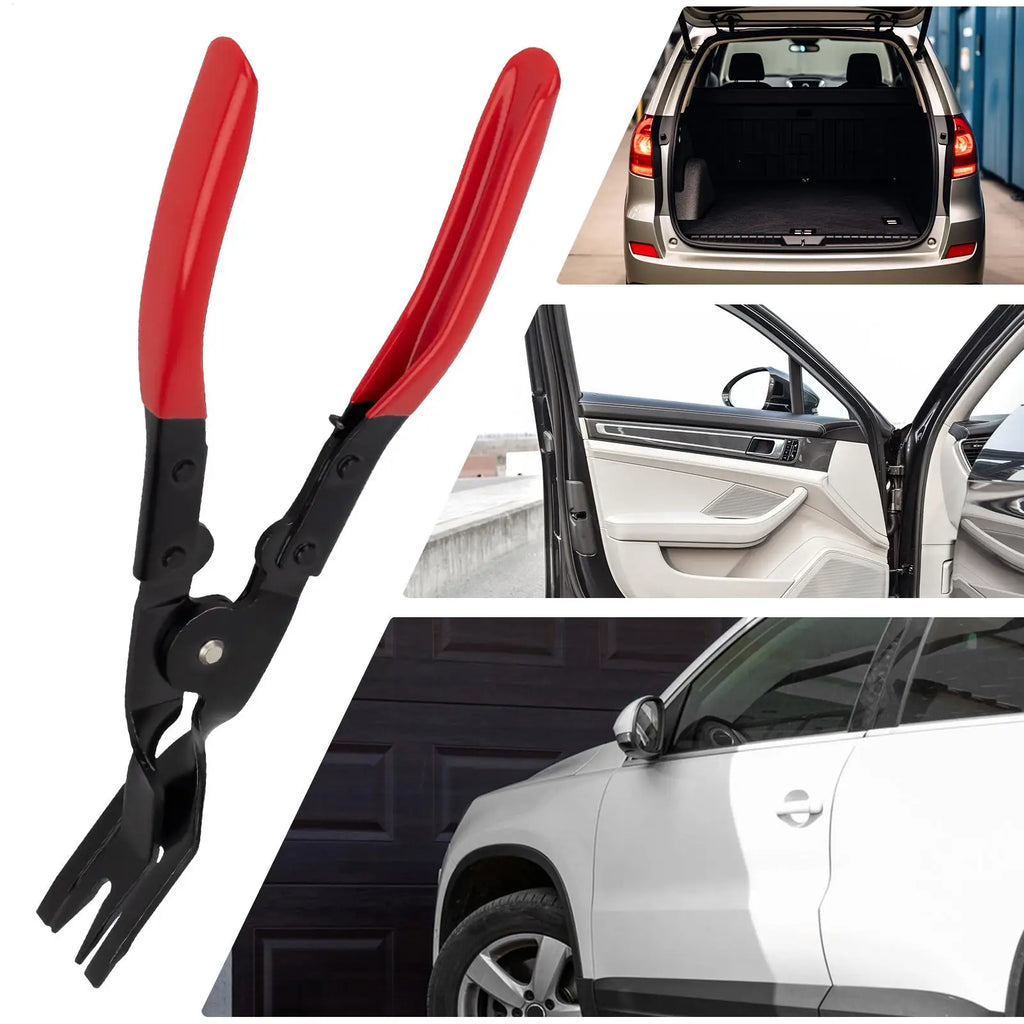 Car Trim Clip Removal Pliers Car Interior Clip Fastener Panel Pliers Ergonomic Tools Multifunctional Puller for Maintenance Zpaxo