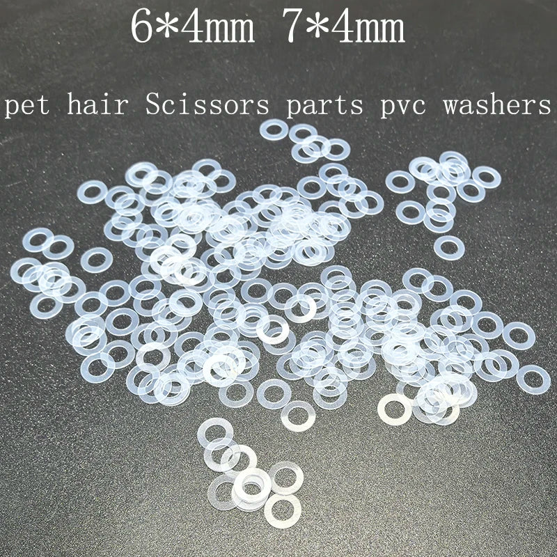 6 7 Pet Hair Scissors Parts Pvc Washers