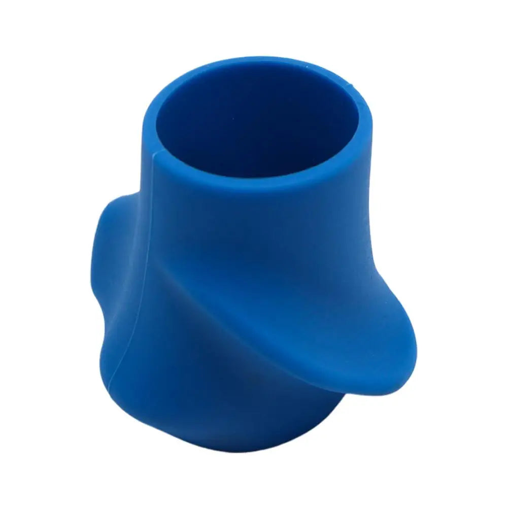 Silicone Tennis Racket Grip Corrector Anti-Slip Portable Grip Correction Device 3 Colors Comfortable Tennis Training Aid Zpaxo Blue