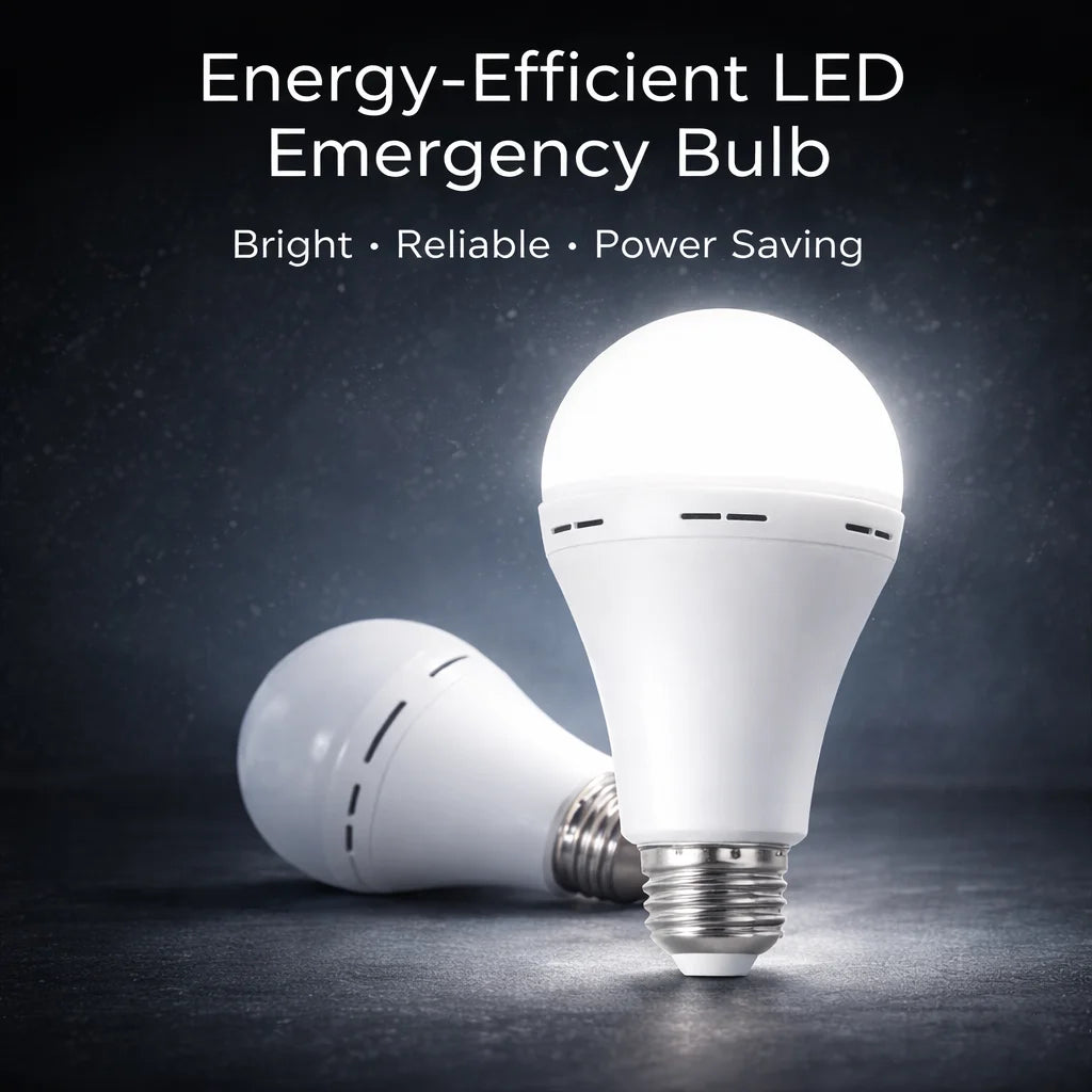 7W 9W 15W LED Emergency Rechargeable Light Bulb, Energy Saving Backup Lamp for Home Power Outage, Portable Handheld Lightin Zpaxo