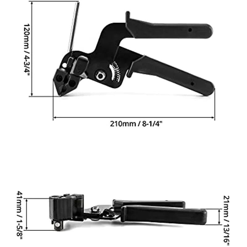 Stainless Steel Crimping Pliers Cable Tie Tools Assembly Tool