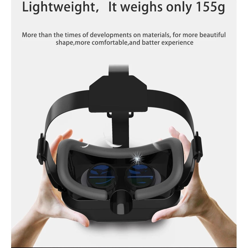3D VR Glasses Headset for iOS & Android 4.7–7" Smartphones VR Headset Goggles Zpaxo