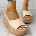 2024 Summer Women's Sandals Peep-toe Shoes Woman High-heeled