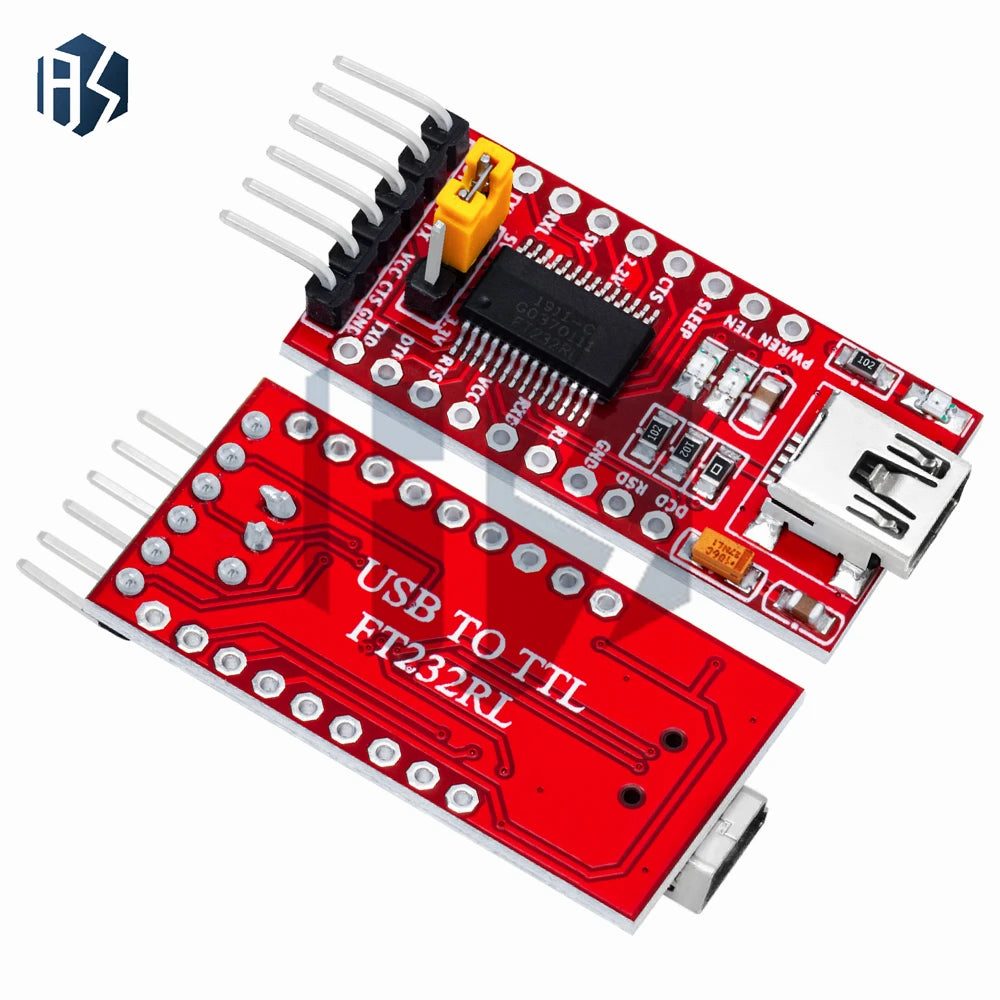 FT232RL FT232BL FTDI USB-TTL Serial Adapter Module 3 3V-5 5V Mini Zpaxo