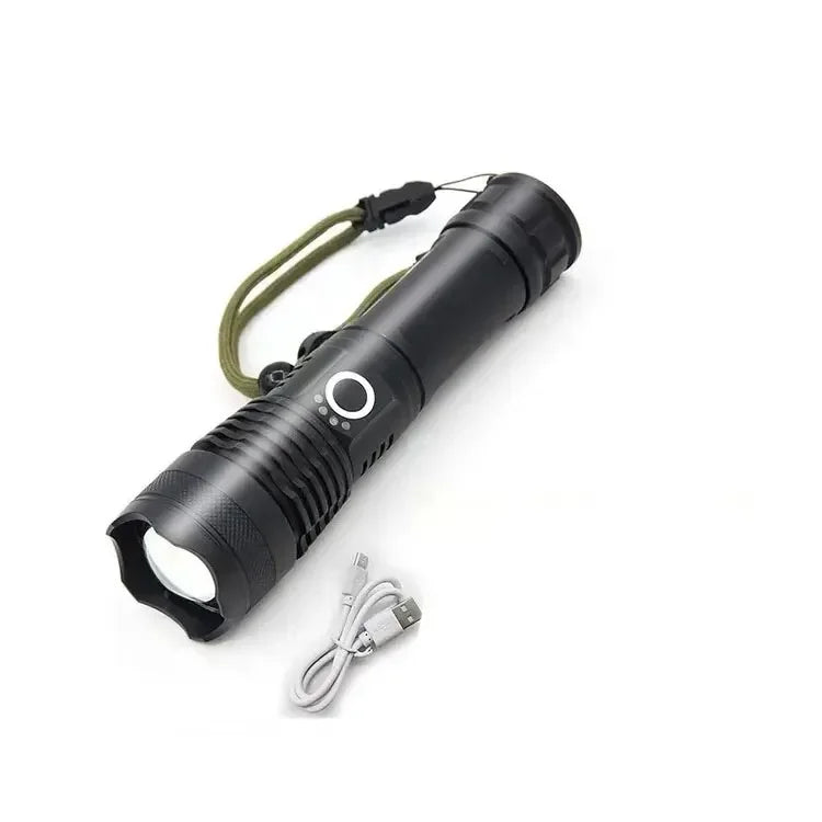 ESMARTER P50 LED Flashlight – 5-Mode Zoomable USB Torch