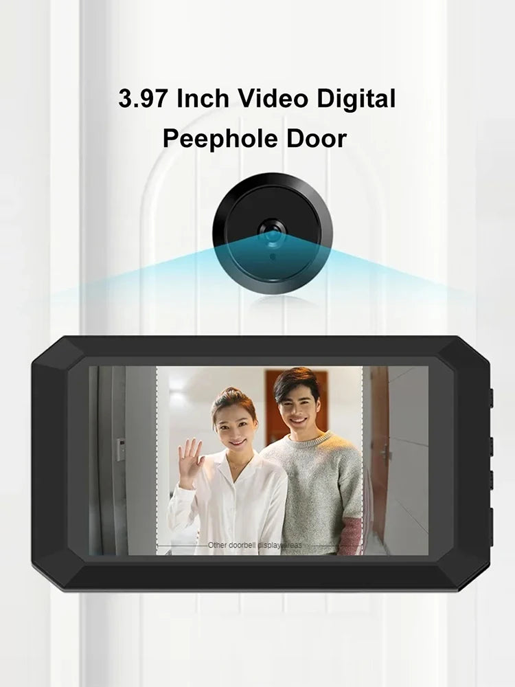 Digital Magic Eye Electronic Viewfinder Night Vision Video Door