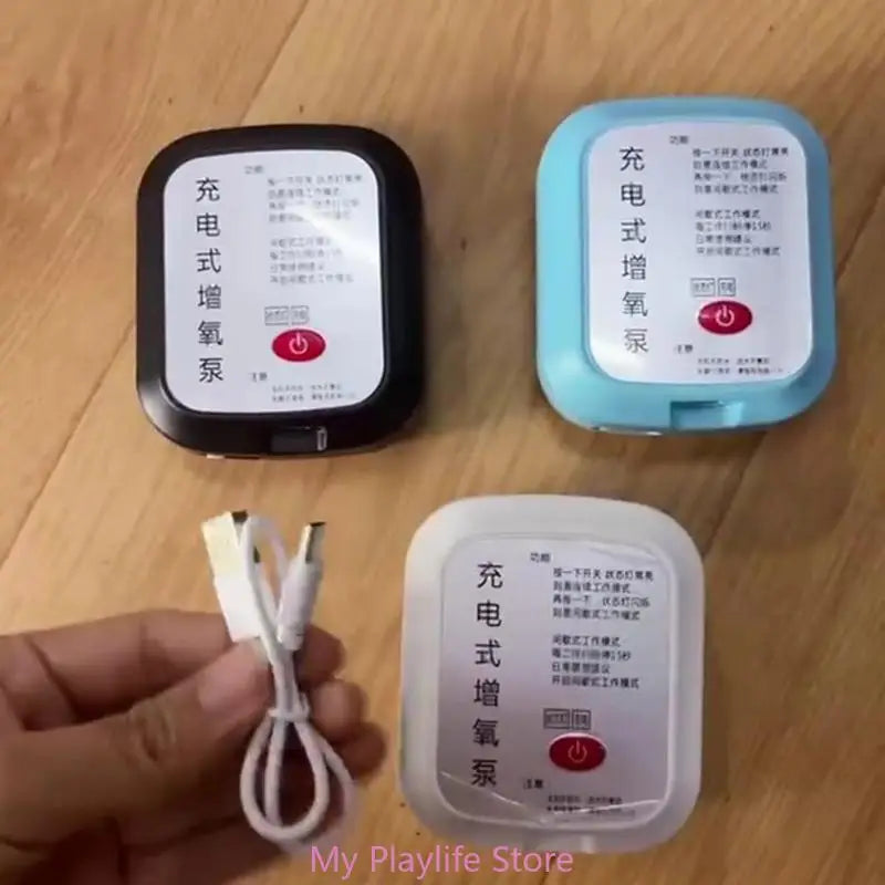 USB Operated Miniature Air Pumps Fish Tanks Quiet Portable Dispenser