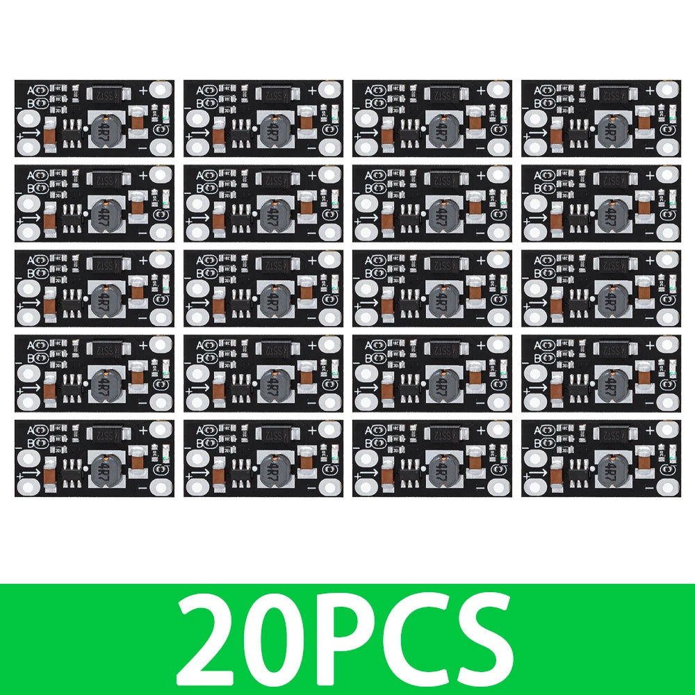 1 5 Newest Multi-function Mini Boost Module Step Up Board 5V 8V 9V Zpaxo 20PCS