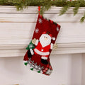 Christmas Party Bag Santa Snowman Pattern Large Capacity Efficient
