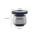 For Bambu Lab X1 P1 3D Printer PTFE Tube Hall Switch Pneumatic Connector 1.75Mm Filament Extruder 3D Printer Parts Zpaxo A