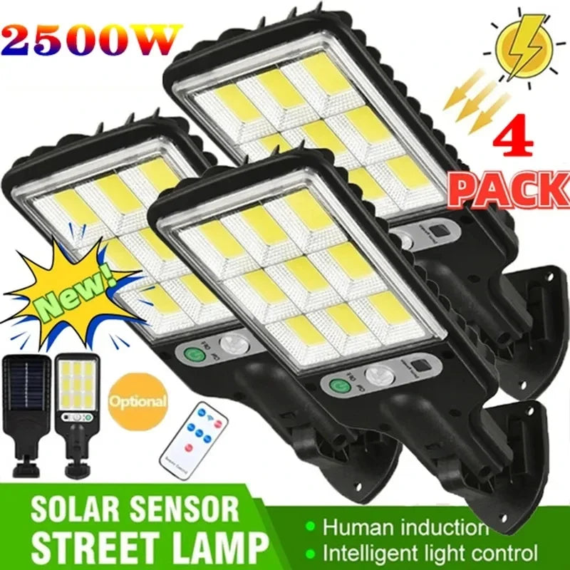 108COB Solar Outdoor Light – Motion Sensor, 3 Modes, IP65