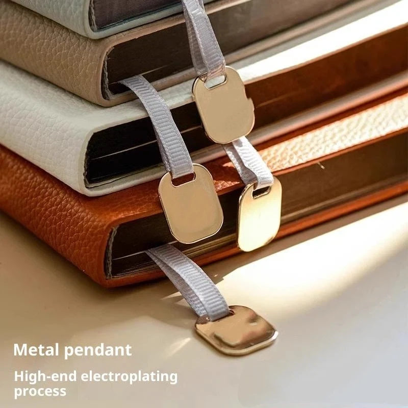 Leatherette Business Notebook A5 A6 B5 – Litchi Pattern Journal