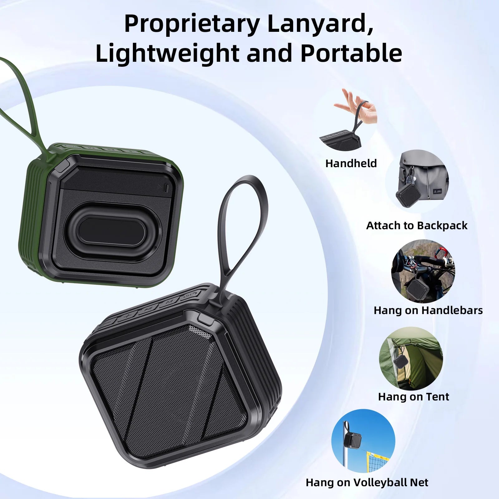 Portable Bluetooth Speaker 5 0 Music Box TF Cards USB Playback Party