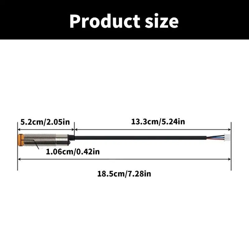 652F 3D Printer Extruder Auto Leveling Capacitive Proximity Sensors For 3D Printer Zpaxo